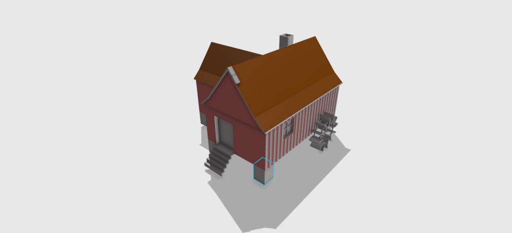 Schneidmühle in Stadtsteinach, Steinachtal, 3D Shapr3D, Arbeitsversion