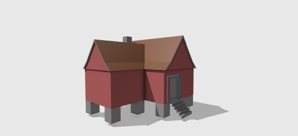 Schneidmühle in Stadtsteinach, Steinachtal, 3D Shapr3D, Arbeitsversion